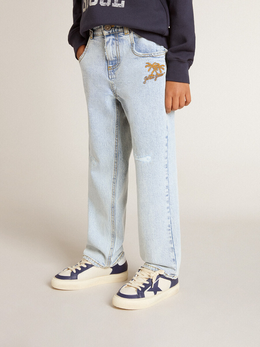 lätta denimjeans för pojkar