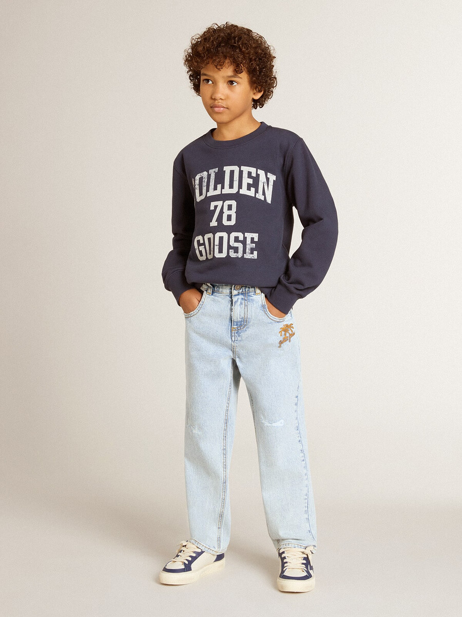 lätta denimjeans för pojkar