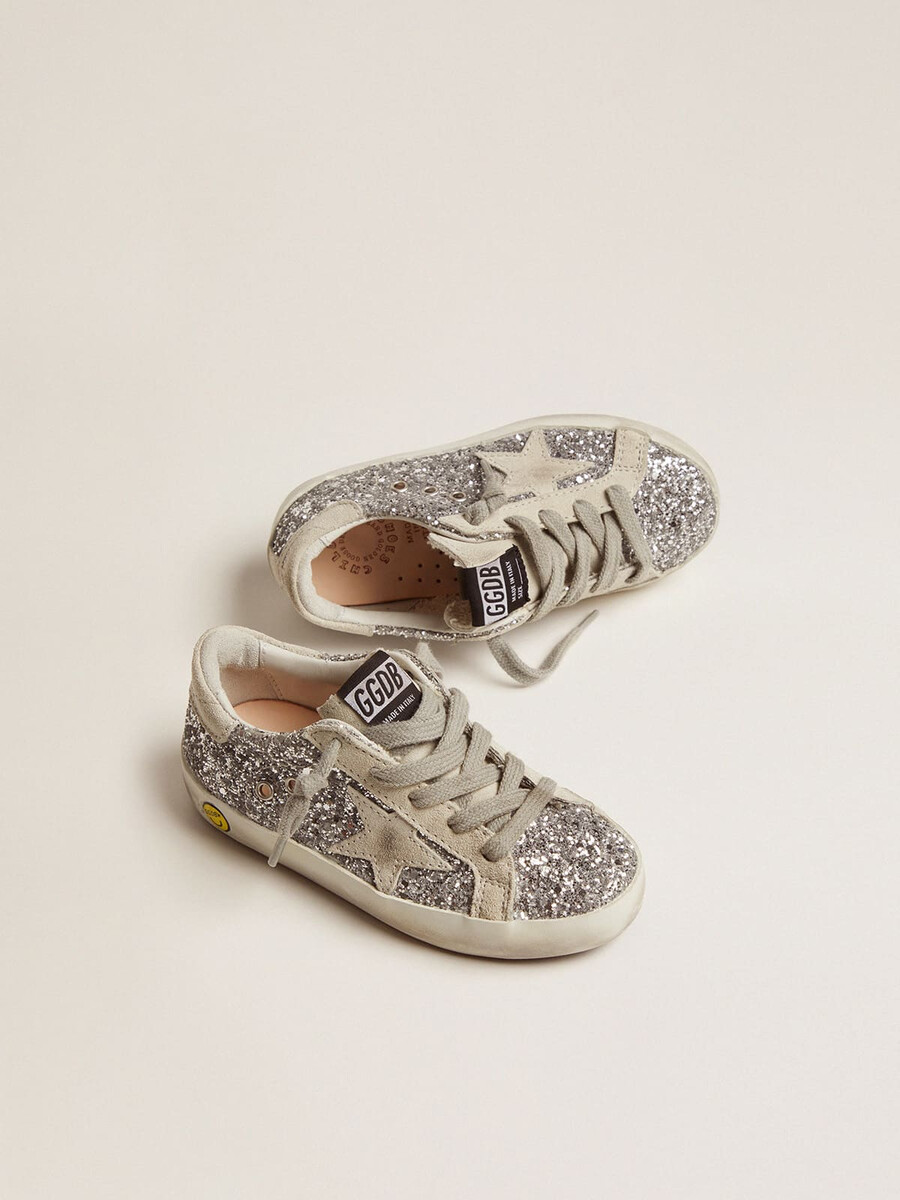 superstar young med silverglitter