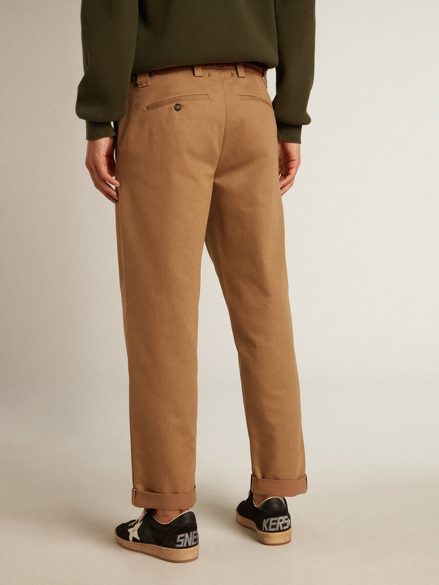 beige khaki chinos från golden collection