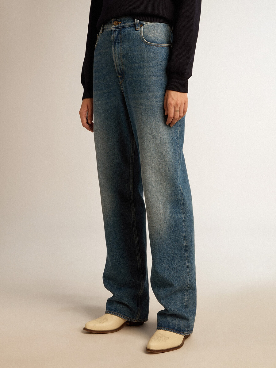 damjeans med mellantvätt